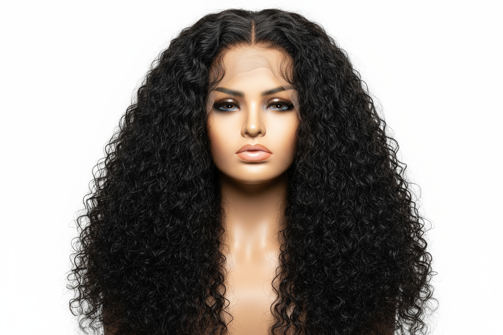 250 Density 13x6 Hd Lace Frontal Wigs Brazilian 32 34 40 Inch Deep Wave Curly  Human Hair Wigs 100%