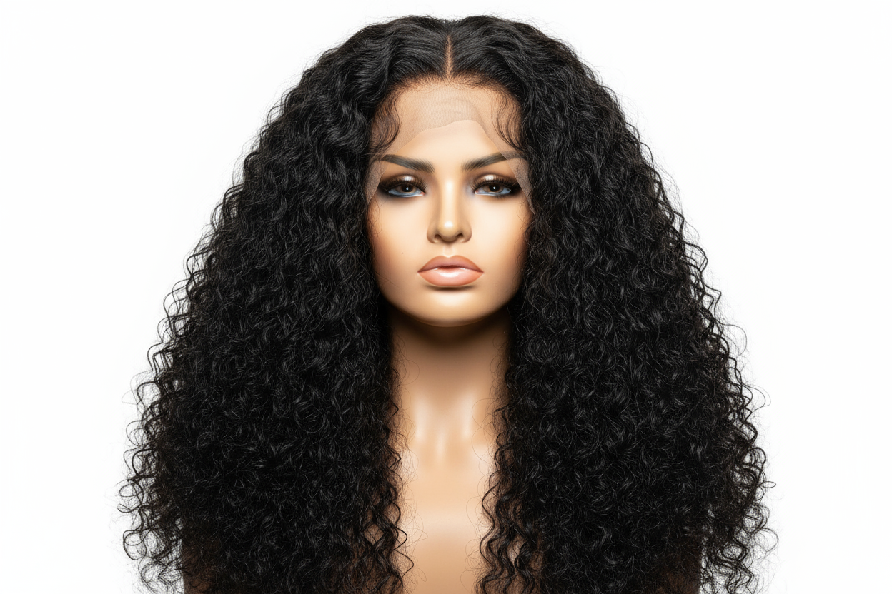 250 Density 13x6 Hd Lace Frontal Wigs Brazilian 32 34 40 Inch Deep Wave Curly  Human Hair Wigs 100%